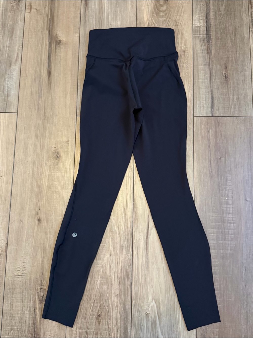 Lululemon black wunder train 25” leggings